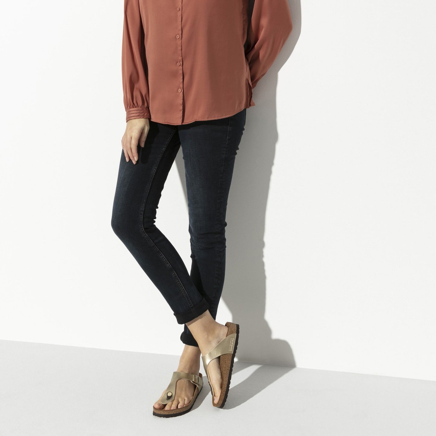 Birkenstock Gizeh ( Gold )