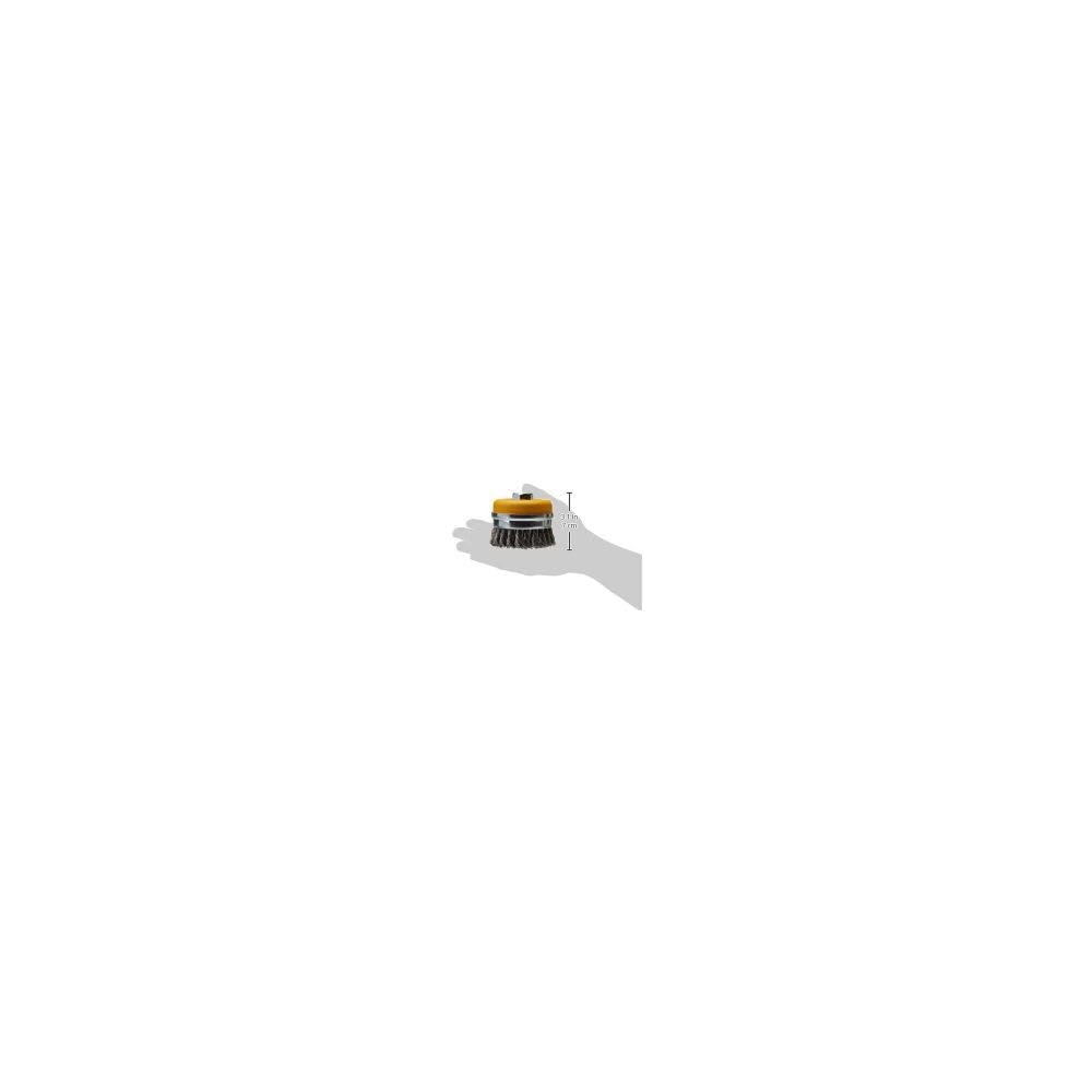 DEWALT Wire Cup Brush, Knotted, 4-Inch (DW4916)