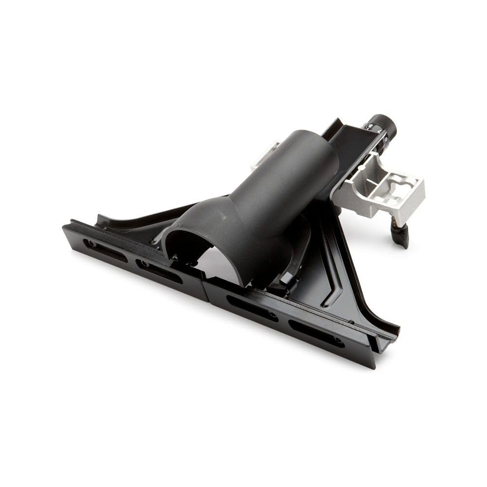 DEWALT Universal Router Edge Guide with Dust Collection, Fine Adjustment, Vacuum Adaptor (DW6913)