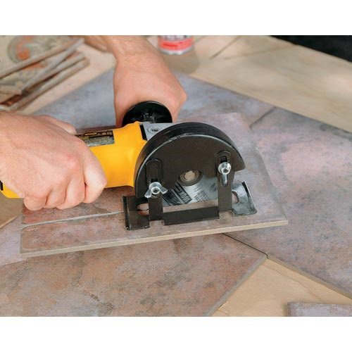 DEWALT Diamond Blade, Dry or Wet Cutting, Continuous Rim, 7/8-Inch Arbor, 4-1/2-Inch (DW4701)