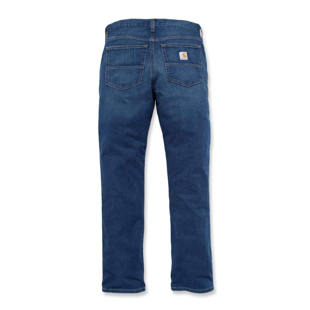 Carhartt mens Rugged Flex Relaxed Fit 5-pocket Jeans, Coldwater, 33W x 32L US