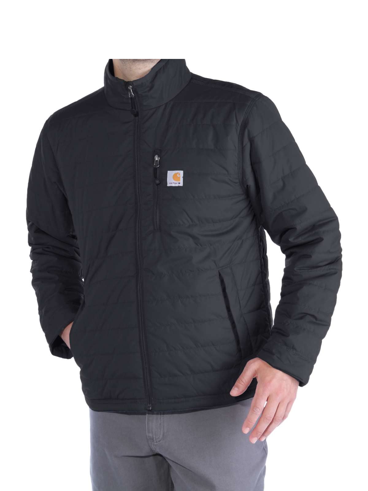 Carhartt mens Gilliam Jacket (Regular and Big & Tall Sizes) Outerwear, Black