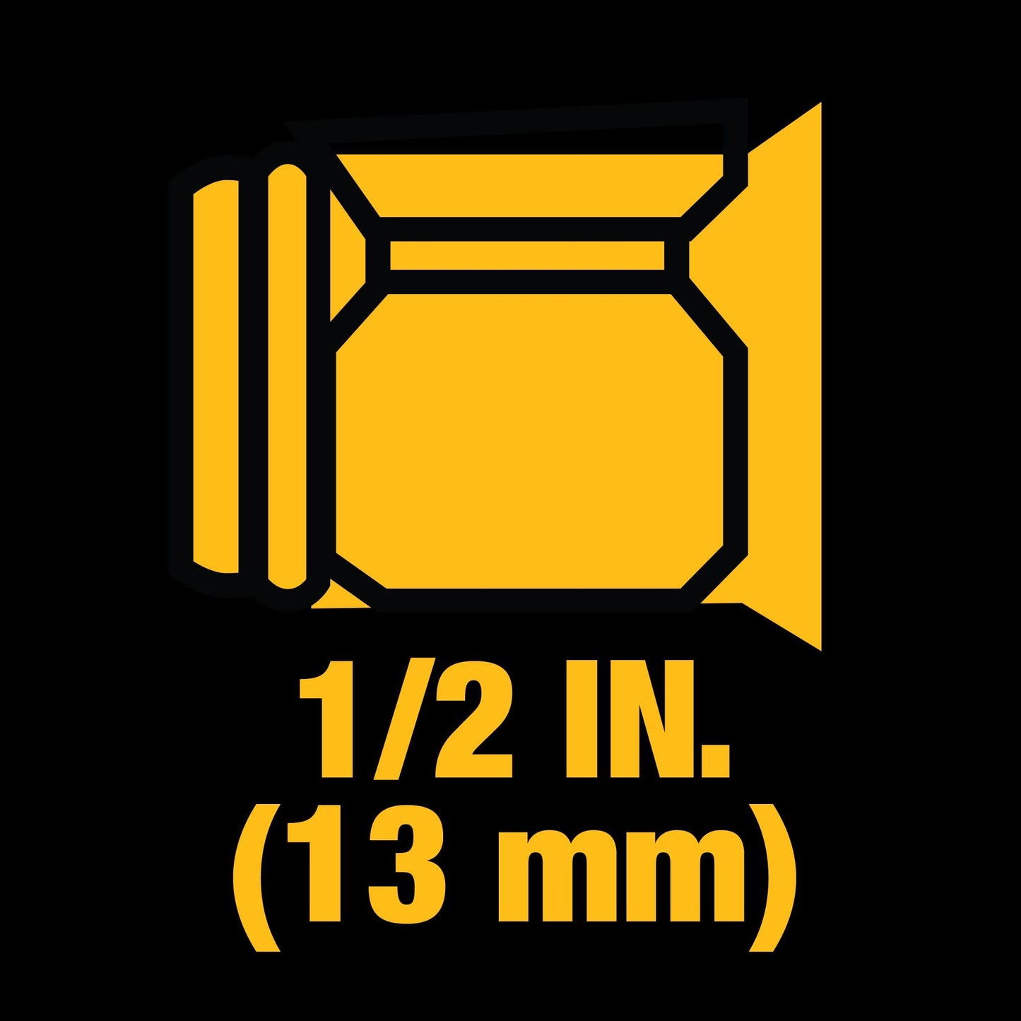 DEWALT 20V MAX Cordless Impact Wrench Kit, 20V MAX, 1/2" Hog Ring With 4-Mode Speed, Includes Battery, Charger and Kit Bag (DCF900P1)