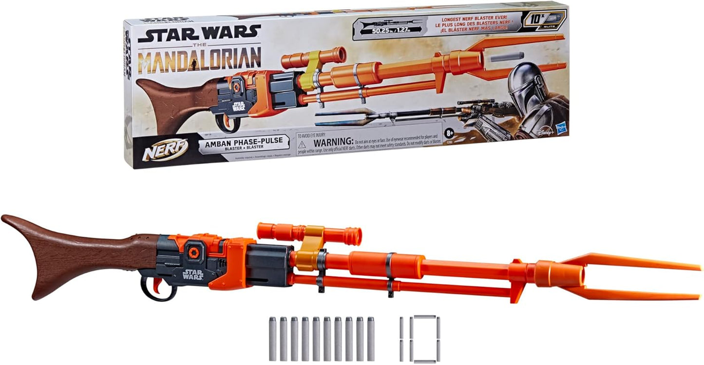 Nerf Star Wars Amban Phase-Pulse Blaster, The Mandalorian, Scope