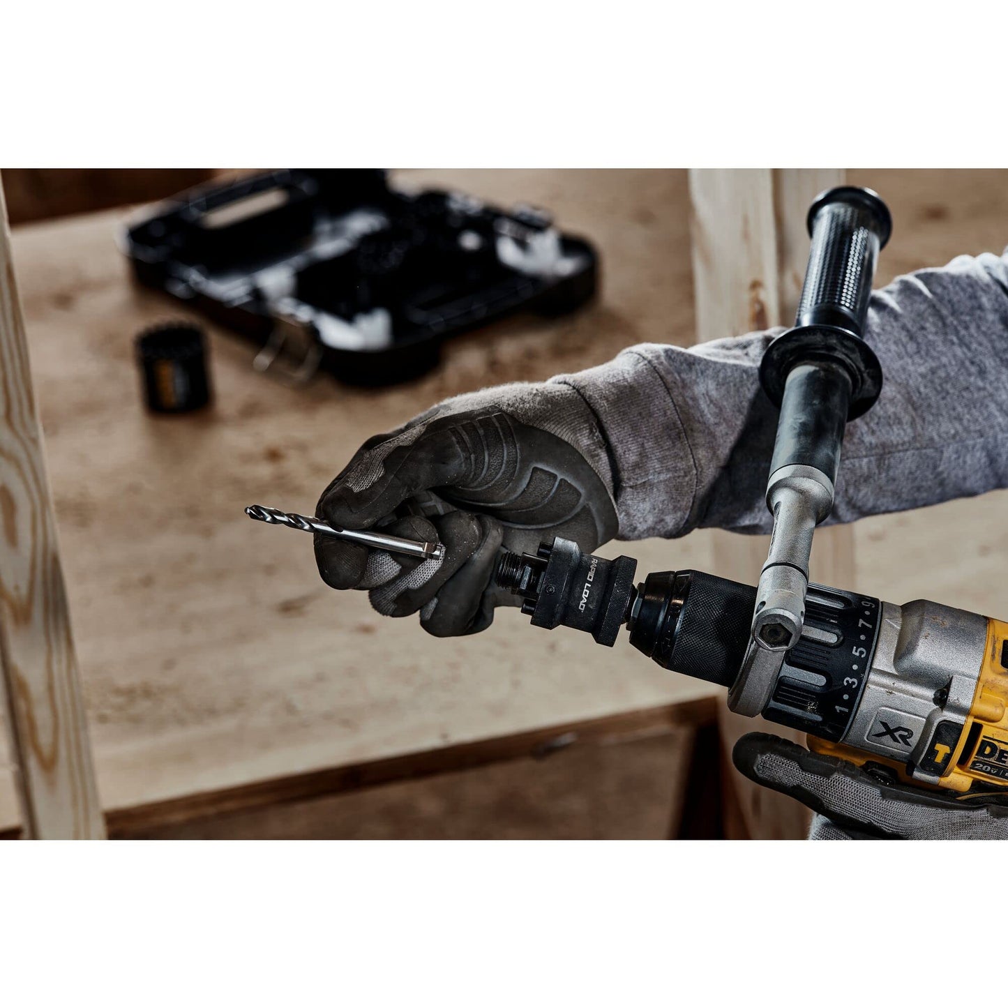 DEWALT Rapid Load Hole Saw Arbor, 1/2-in (DAH9912PBM)