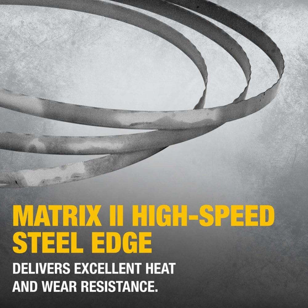DEWALT Portable Band Saw Blade, 32-7/8-Inch, .020-Inch, 24 TPI, 3-Pack (DW3984C)