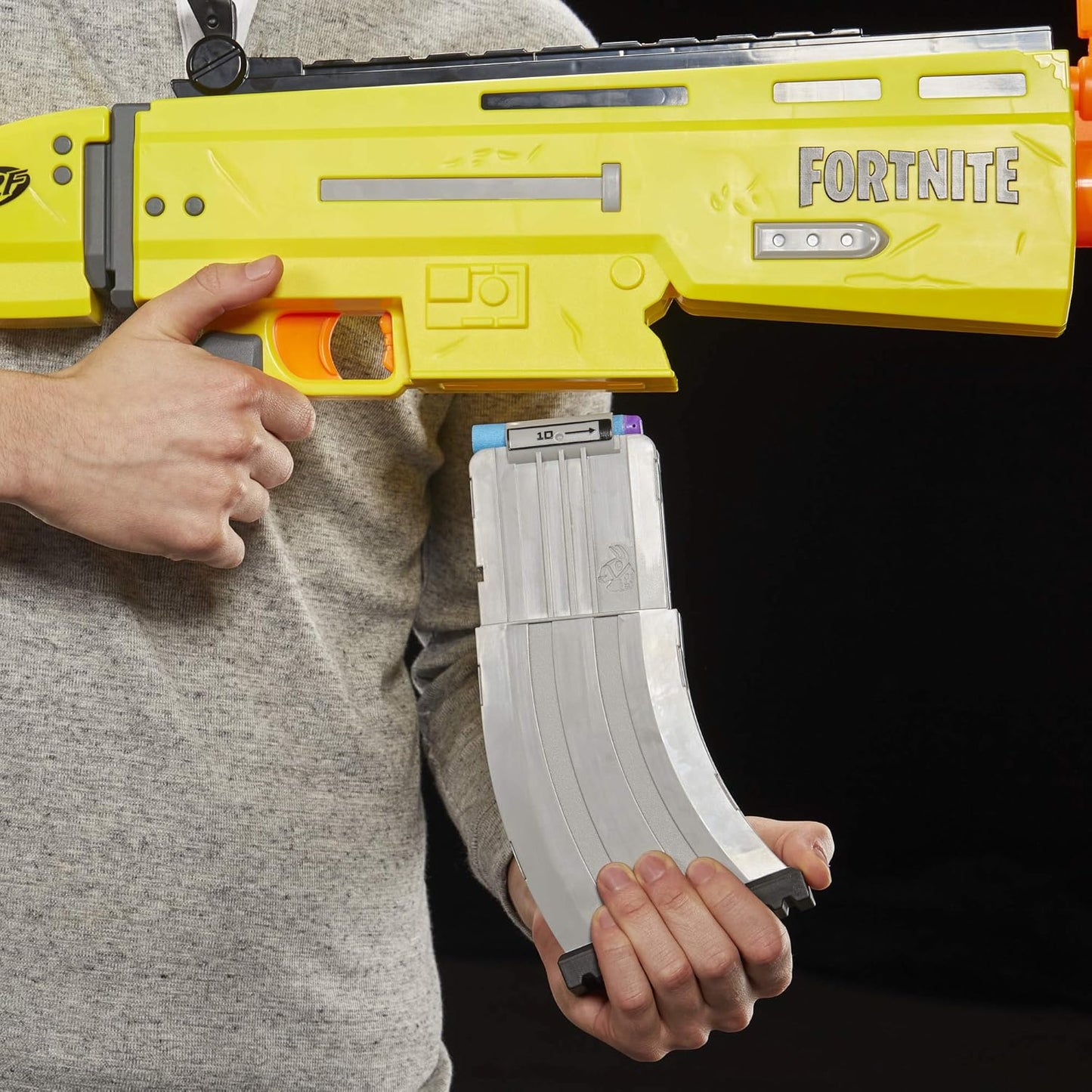 Nerf Fortnite AR-L Elite Dart Blaster - Motorized Toy Blaster