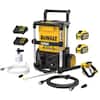 20V MAX 1600 PSI 1.2 GPM Cold Water Cordless Pressure Washer Kit with (2) FLEXVOLT 12 Ah Batteries and (2) Chargers