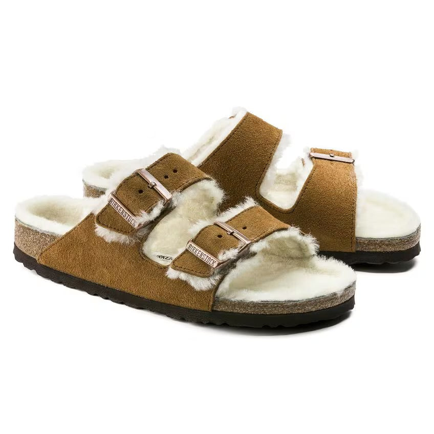 Birkenstock Arizona Shearling ( Mink )