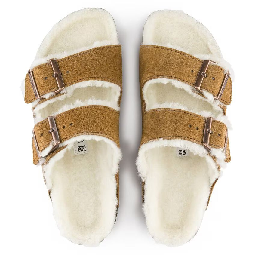 Birkenstock Arizona Shearling ( Mink )