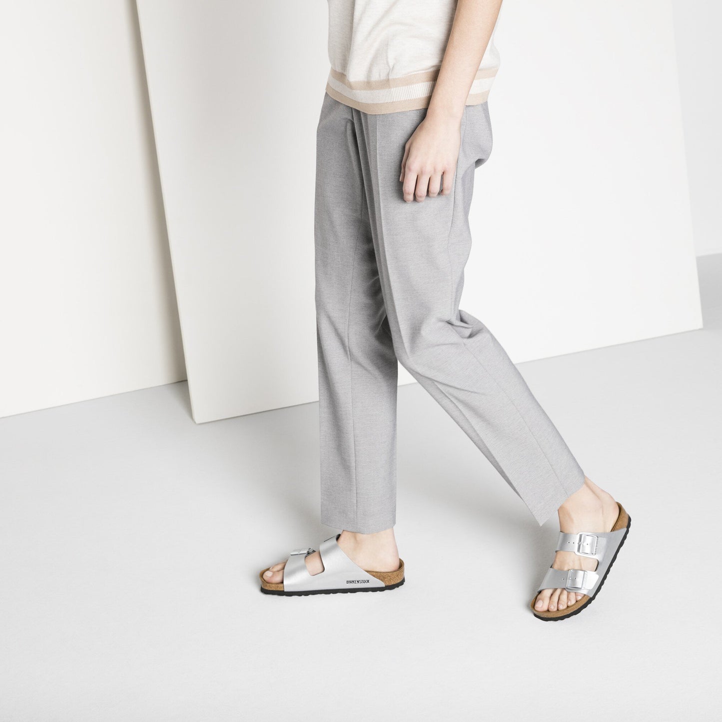 Birkenstock Arizona ( Silver )