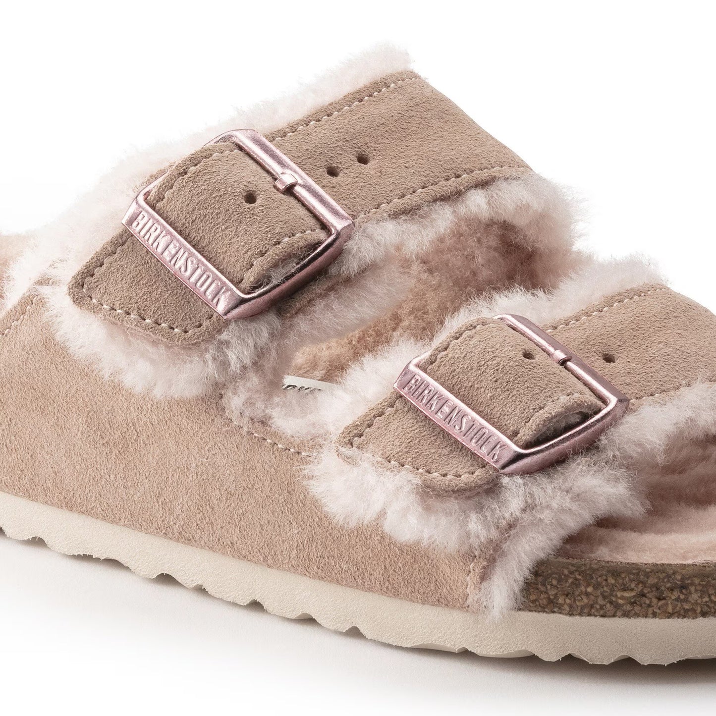 Birkenstock Arizona Shearling ( Light Rose )