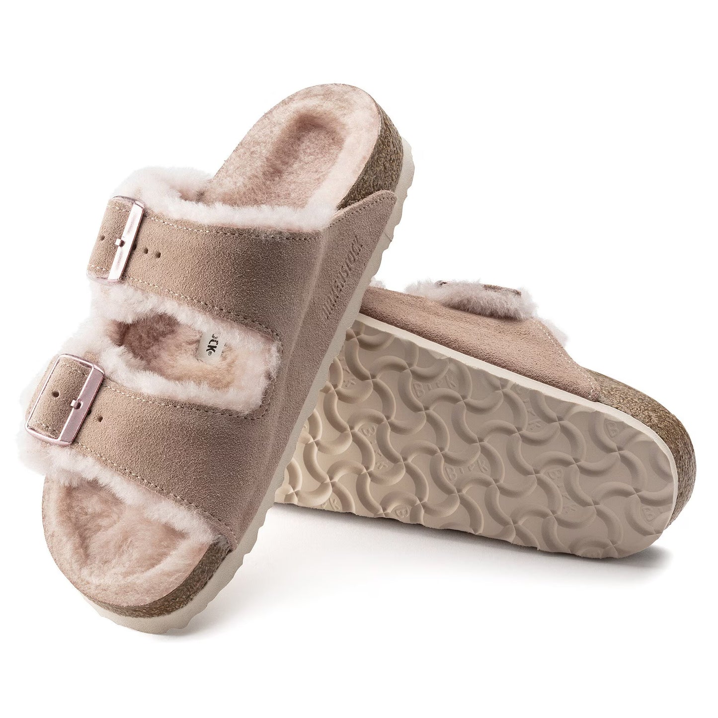 Birkenstock Arizona Shearling ( Light Rose )