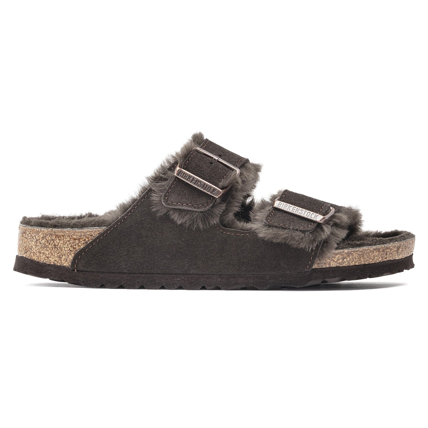 Birkenstock Arizona Fur ( Mocca )