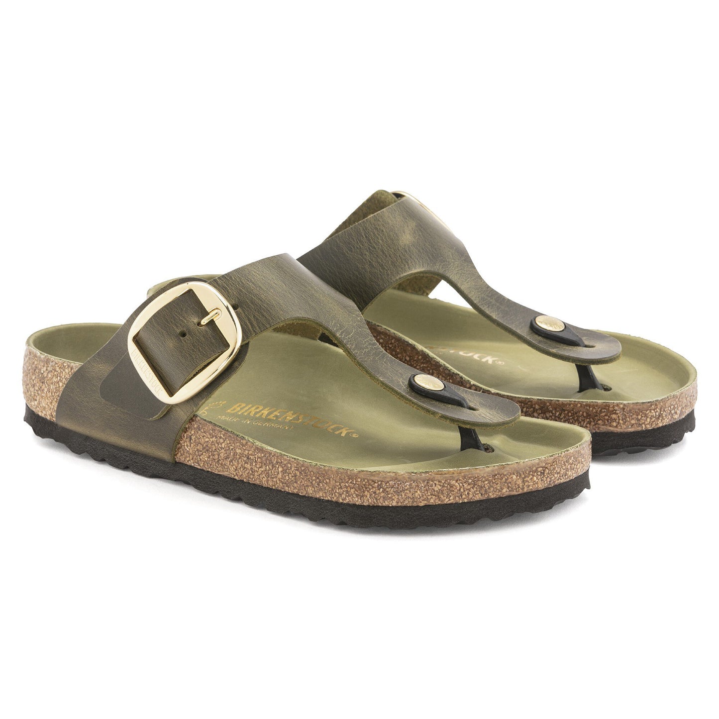 Birkenstock Gizeh Big Buckle( Olive Green )