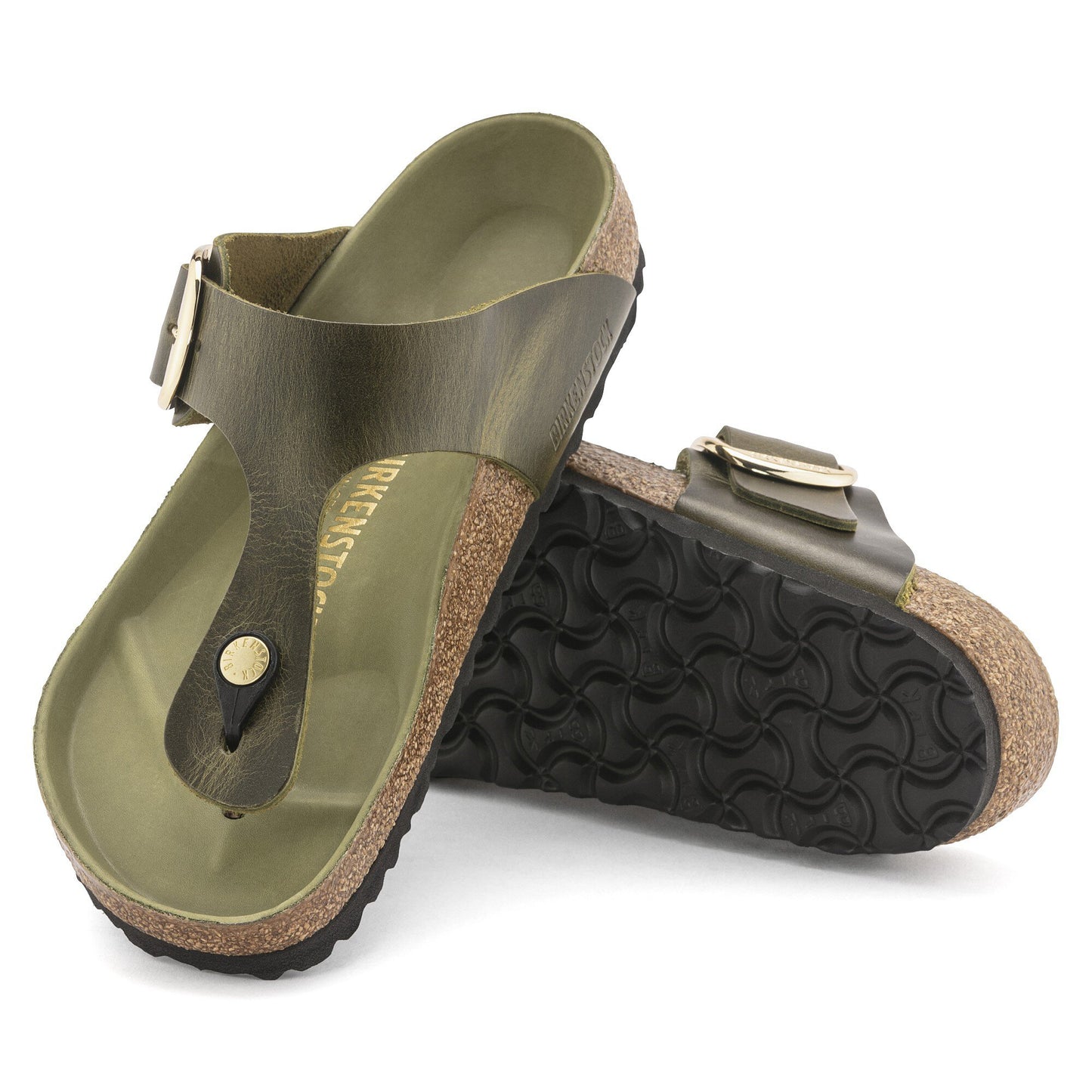 Birkenstock Gizeh Big Buckle( Olive Green )