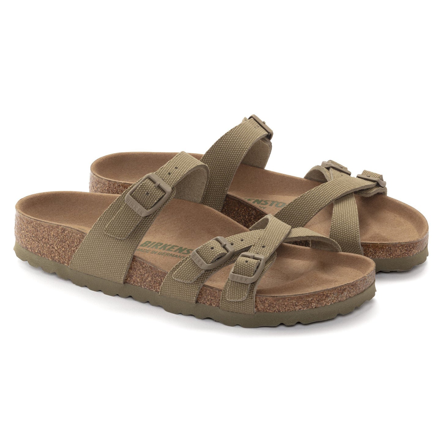 Birkenstock Franca Vegan ( Faded Khaki )