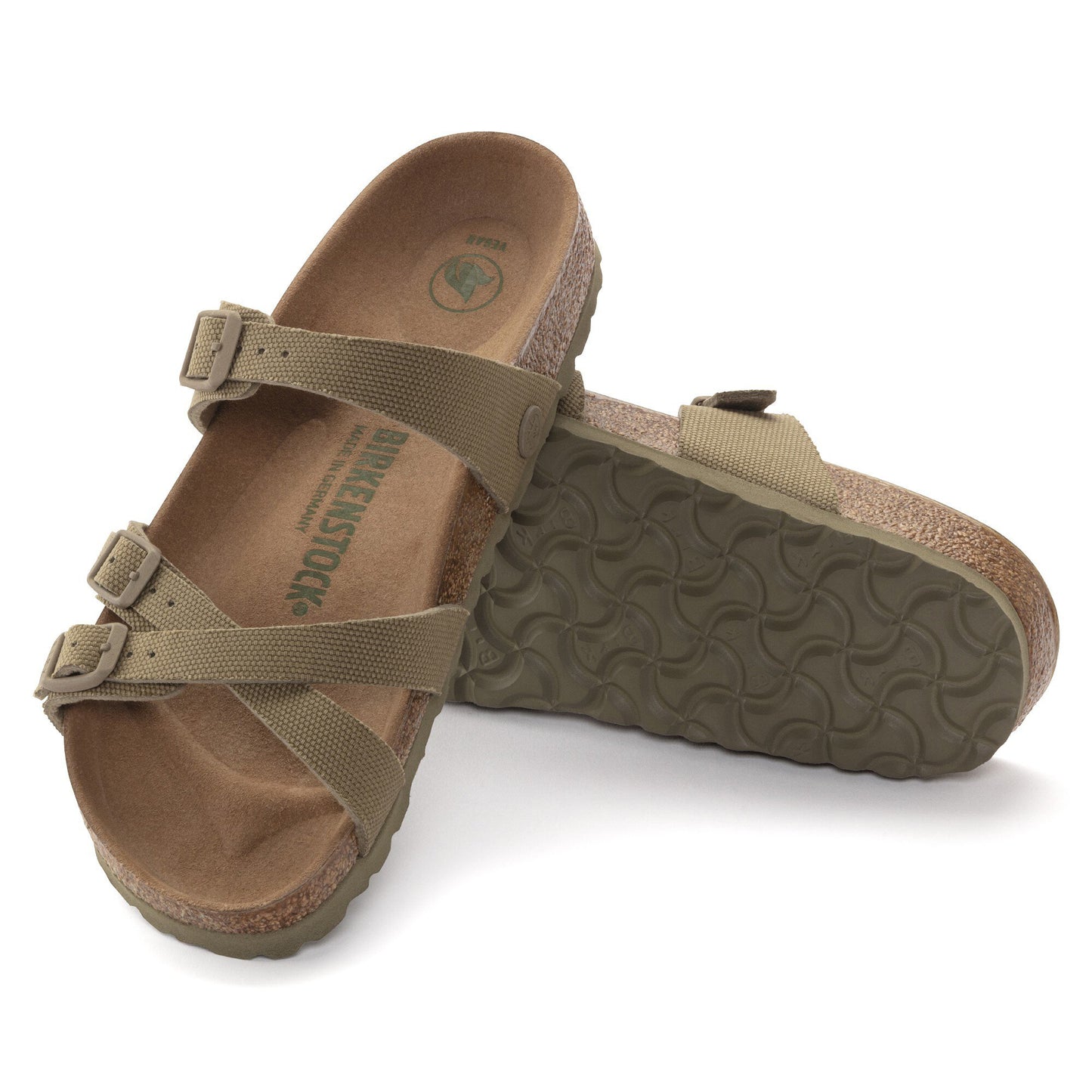 Birkenstock Franca Vegan ( Faded Khaki )