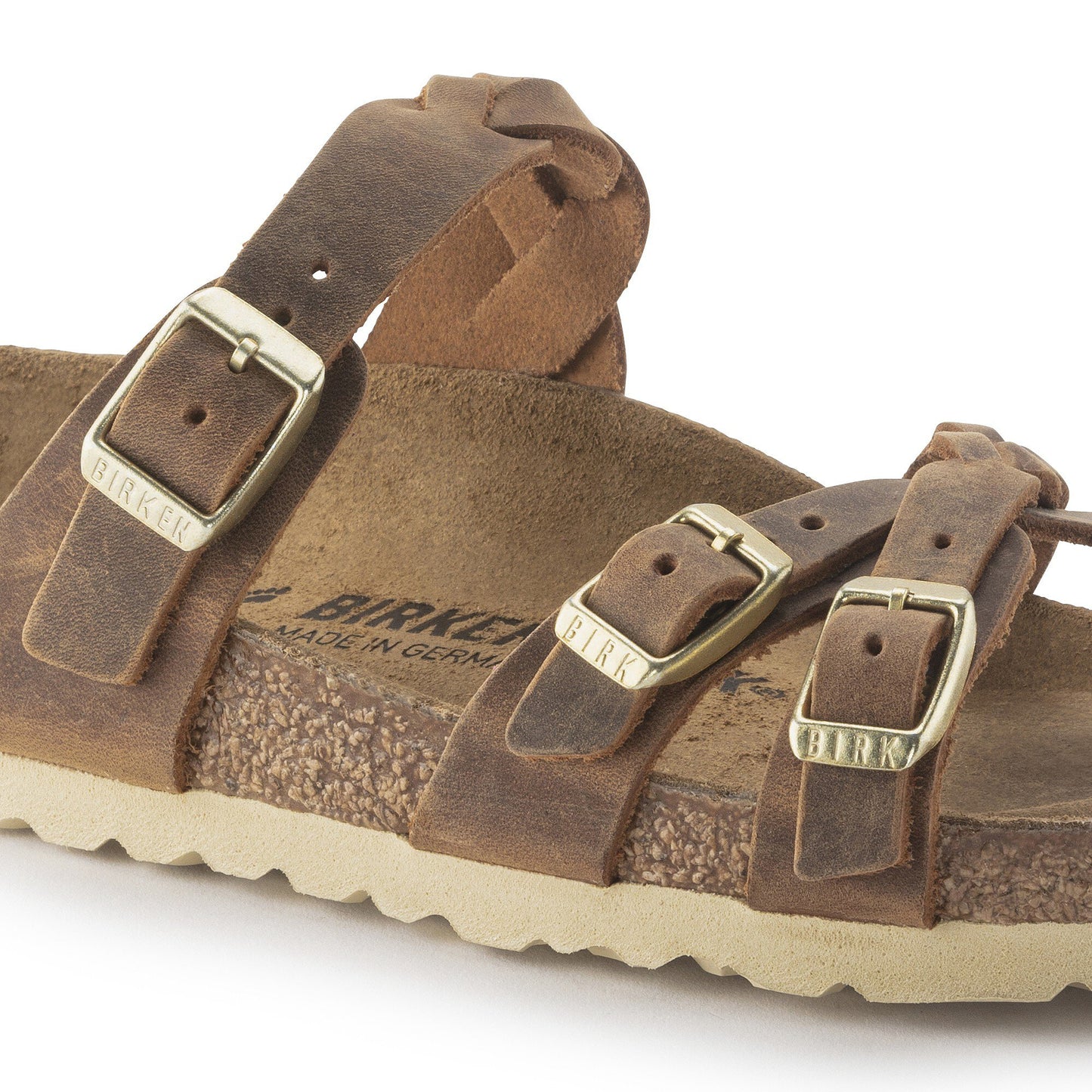 Birkenstock Franca Braided ( Cognac )