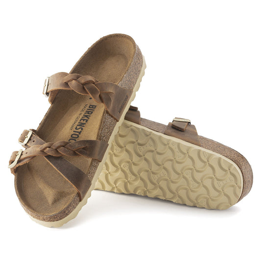 Birkenstock Franca Braided ( Cognac )