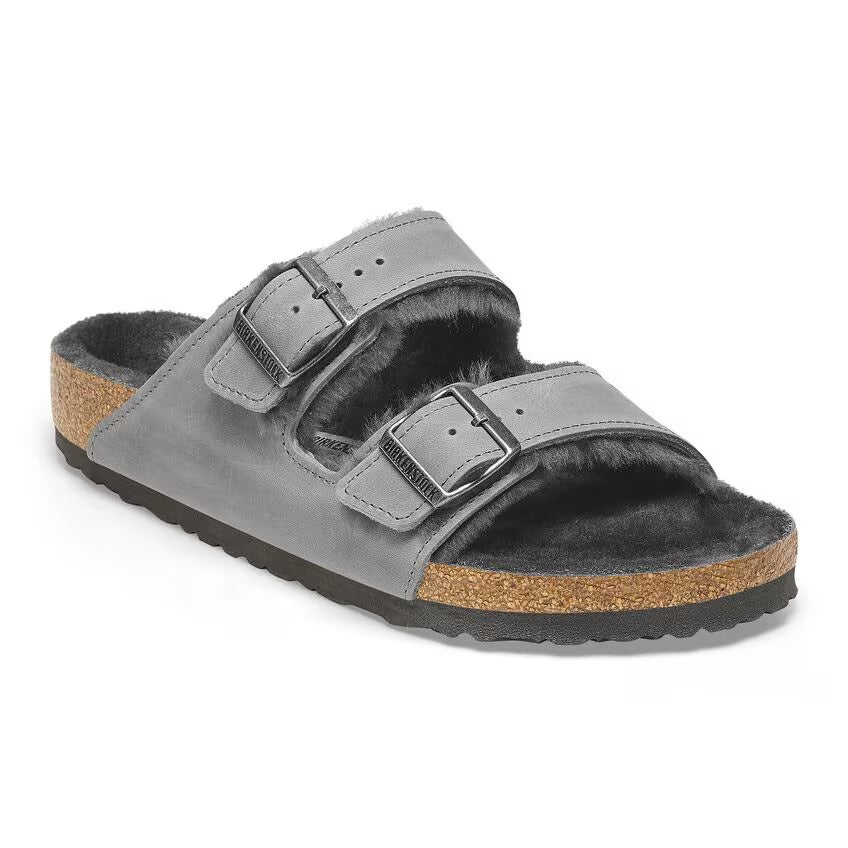 Birkenstock Arizona Shearling ( Iron )