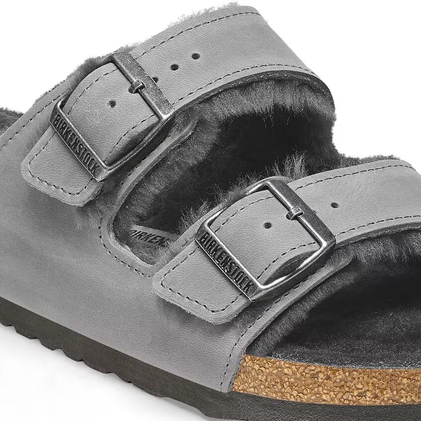 Birkenstock Arizona Shearling ( Iron )