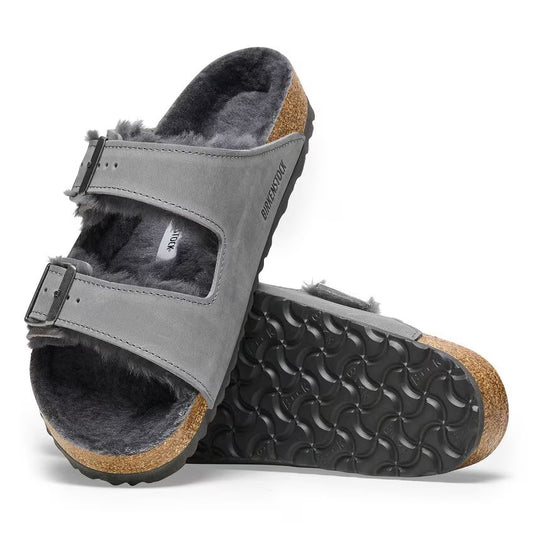 Birkenstock Arizona Shearling ( Iron )