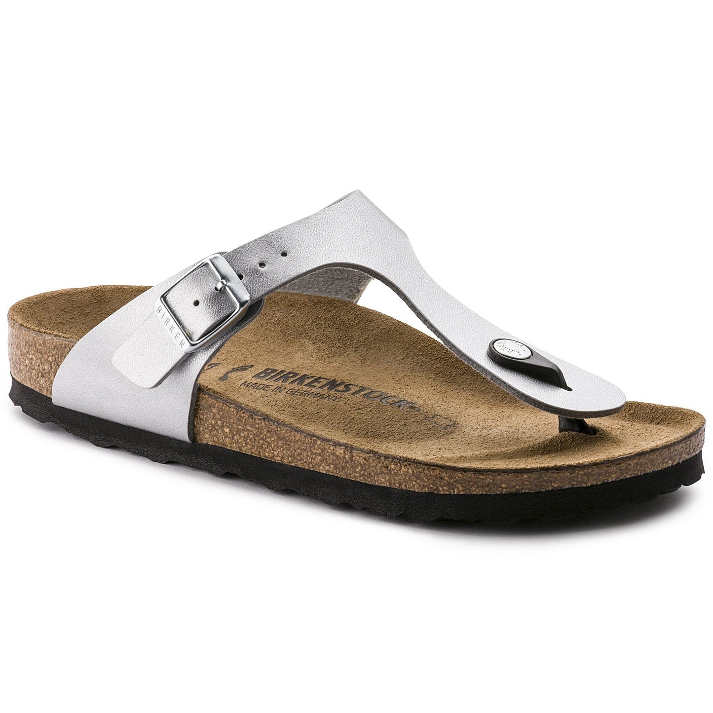 Birkenstock Gizeh ( Metallic Silver )