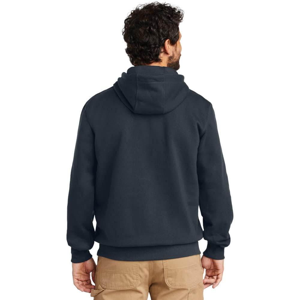 Carhartt Men's Rain Defender Loose Fit Heavyweight Sweatshirt, New Navy, Medium