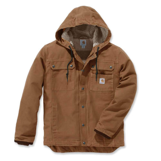 Carhartt mens Bartlett Jacket (Big & Tall) Work Utility Outerwear, Carhartt Brown, 5X-Large US