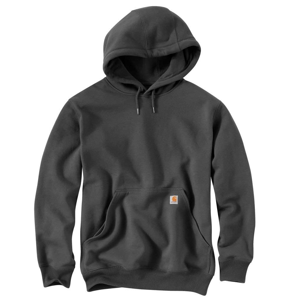 Carhartt Men's Rain Defender Loose Fit Heavyweight Sweatshirt, Carbon Heather, Large