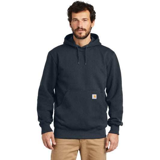 Carhartt Men's Rain Defender Loose Fit Heavyweight Sweatshirt, New Navy, Medium