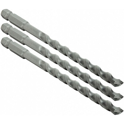 DEWALT DWA5103 Impact Ready Masonry Bit Set, 3 Piece