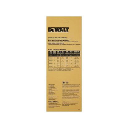DEWALT Portable Band Saw Blade, 32-7/8-Inch, .020-Inch, 24 TPI, 3-Pack (DW3984C)