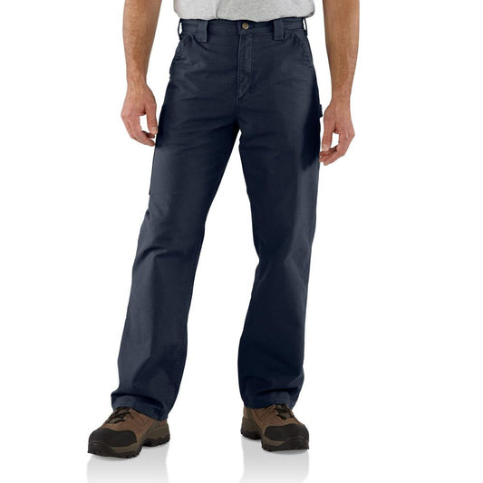 Carhartt Men's Loose Fit Canvas Utility Work Pant, Navy, 36W x 32L