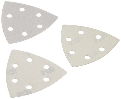 DEWALT Sandpaper Assortment, Hook and Loop Triangle, 12-Pack (DWASPTRI)