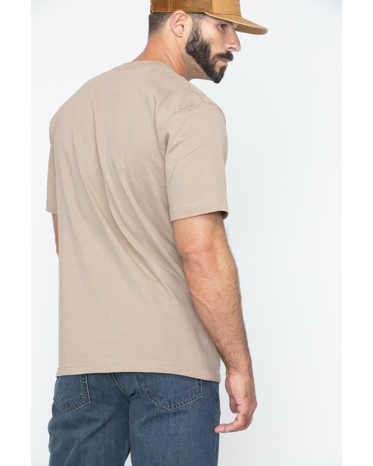 Carhartt Men's Loose Fit Heavyweight Short-Sleeve Pocket T-Shirt (Also Available in Big, Desert, 3X-Large Tall