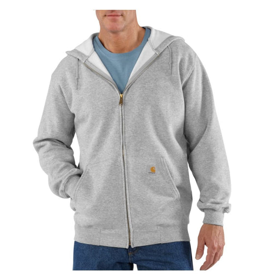 CarharttmensLoose Fit Midweight Full-Zip SweatshirtHeather GrayX-Large