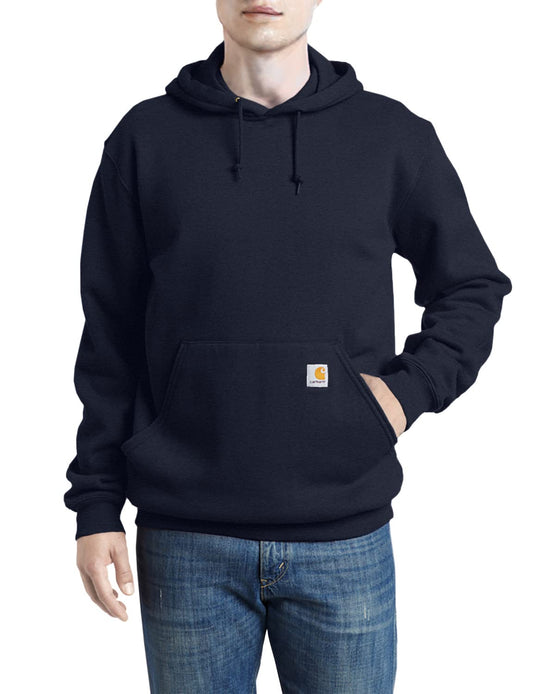 Carhartt Men's Loose Fit Midweight Sweatshirt, New Navy, 3X-Large Tall