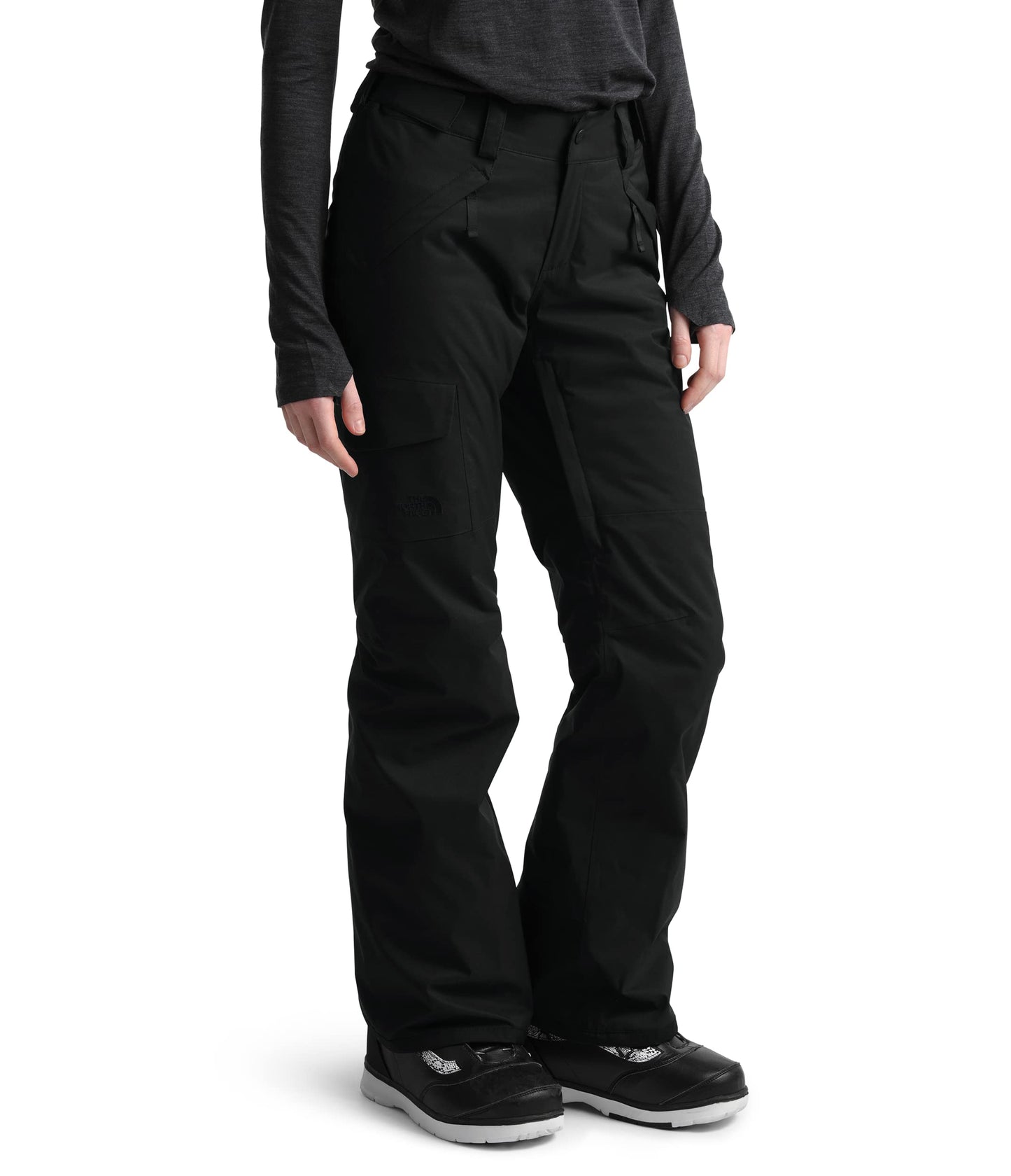 THE NORTH FACE Women's Freedom Insulated Pant (Standard and Plus Size), TNF Black, Large Regular