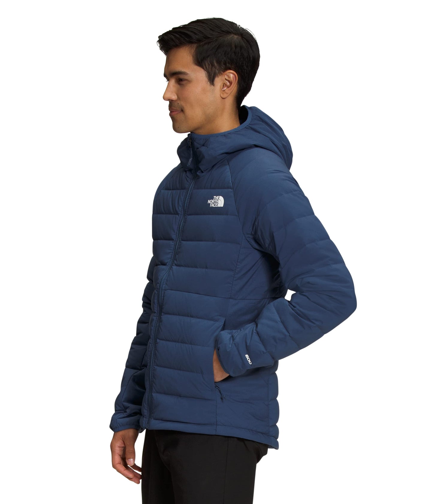 THE NORTH FACE Belleview Stretch Down Hoodie Shady Blue MD