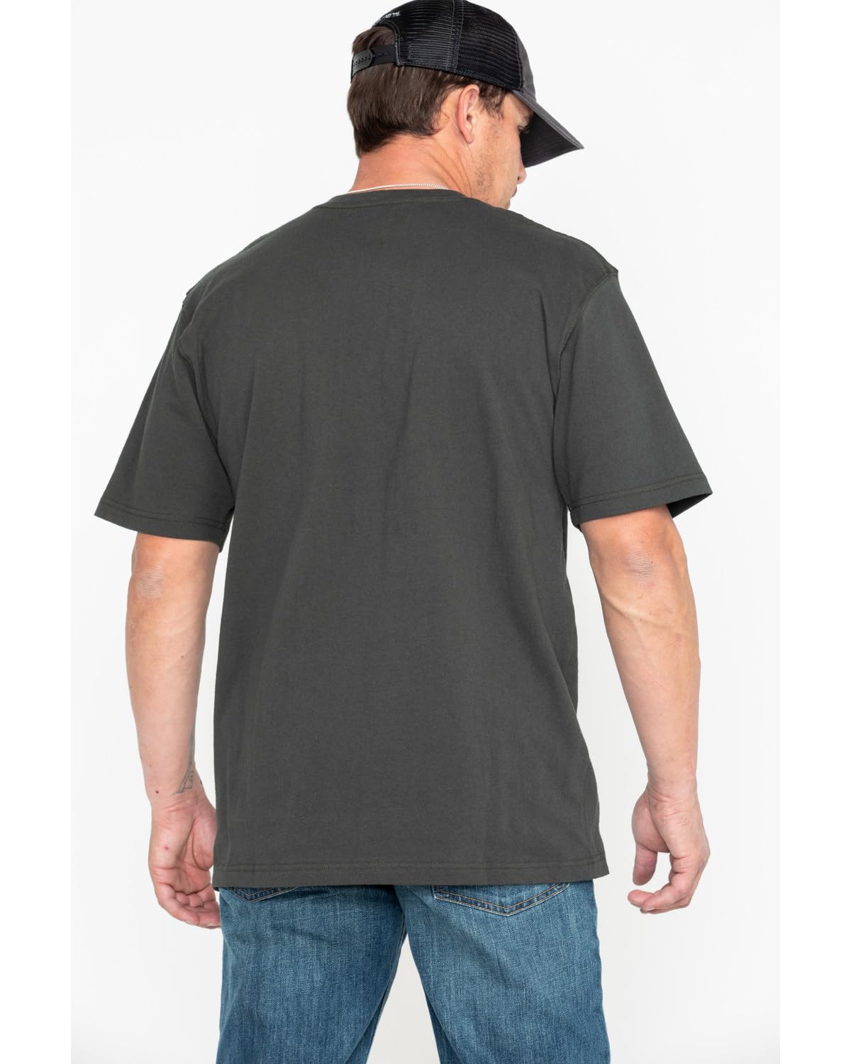 Carhartt Men's Loose Fit Heavyweight Short-Sleeve Pocket T-Shirt (Also Available in Big, Peat, XX-Large Tall