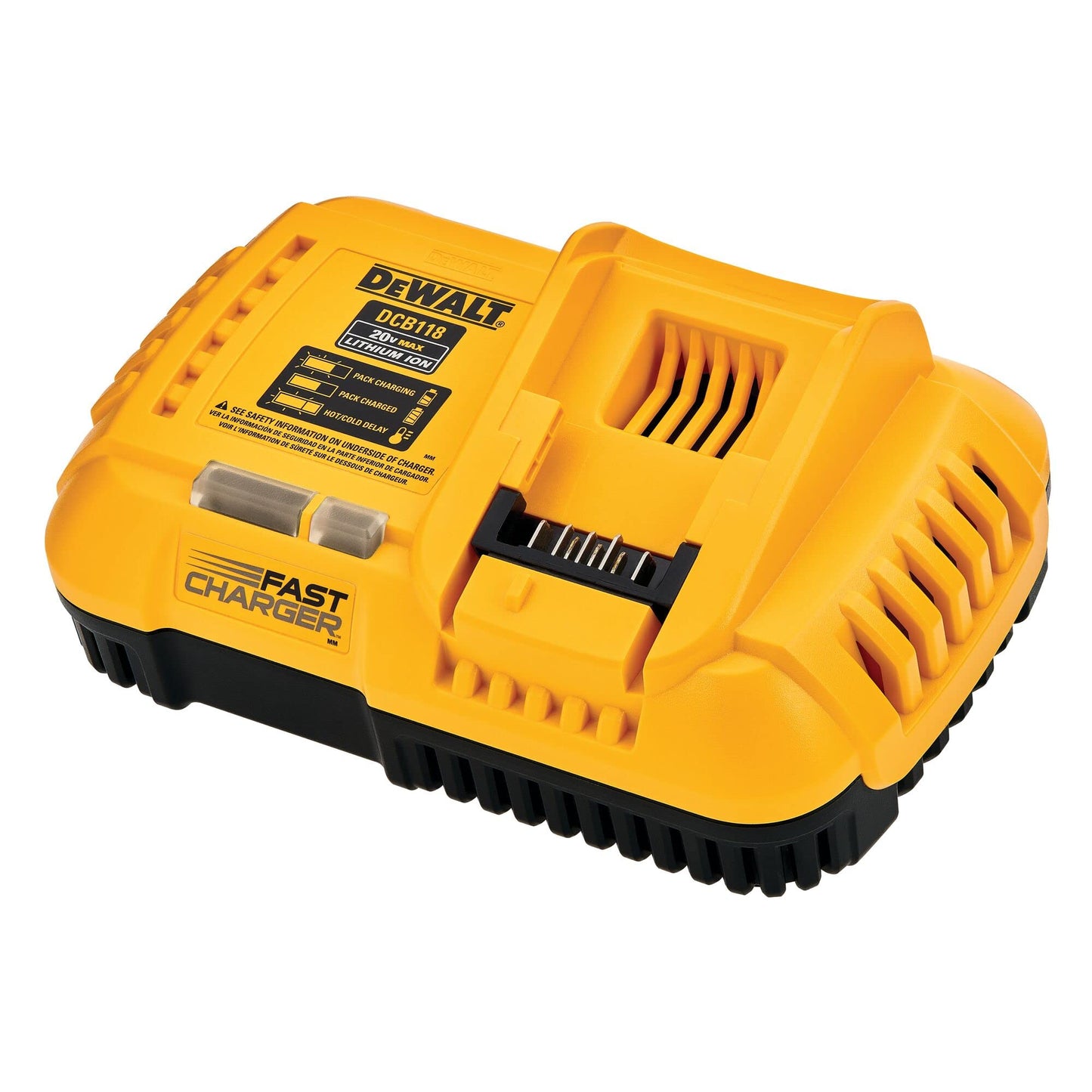 DEWALT 20V MAX/FLEXVOLT Lithium-Ion, Fan Cooled Rapid Battery Charger