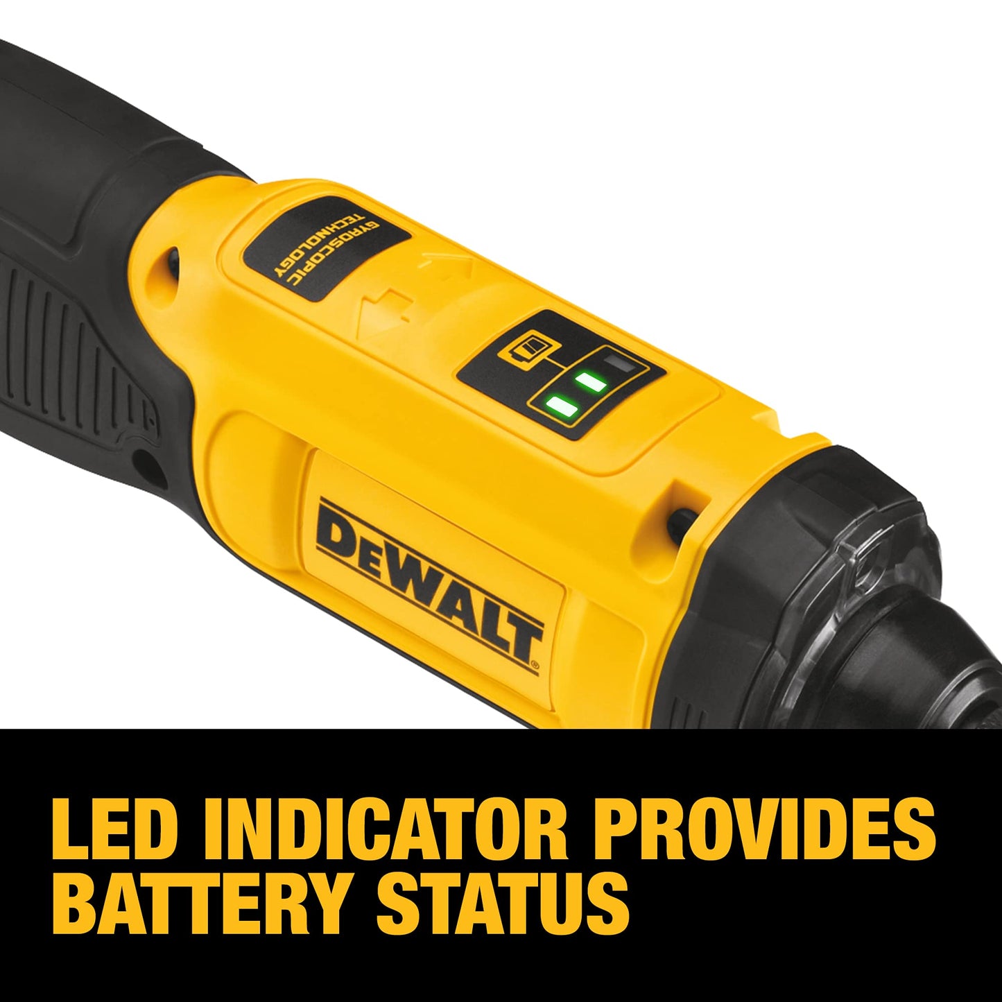 DEWALT 8V MAX Cordless Screwdriver, Gyroscopic, Rechargeable, Battery and Charger Included (DCF682N1)