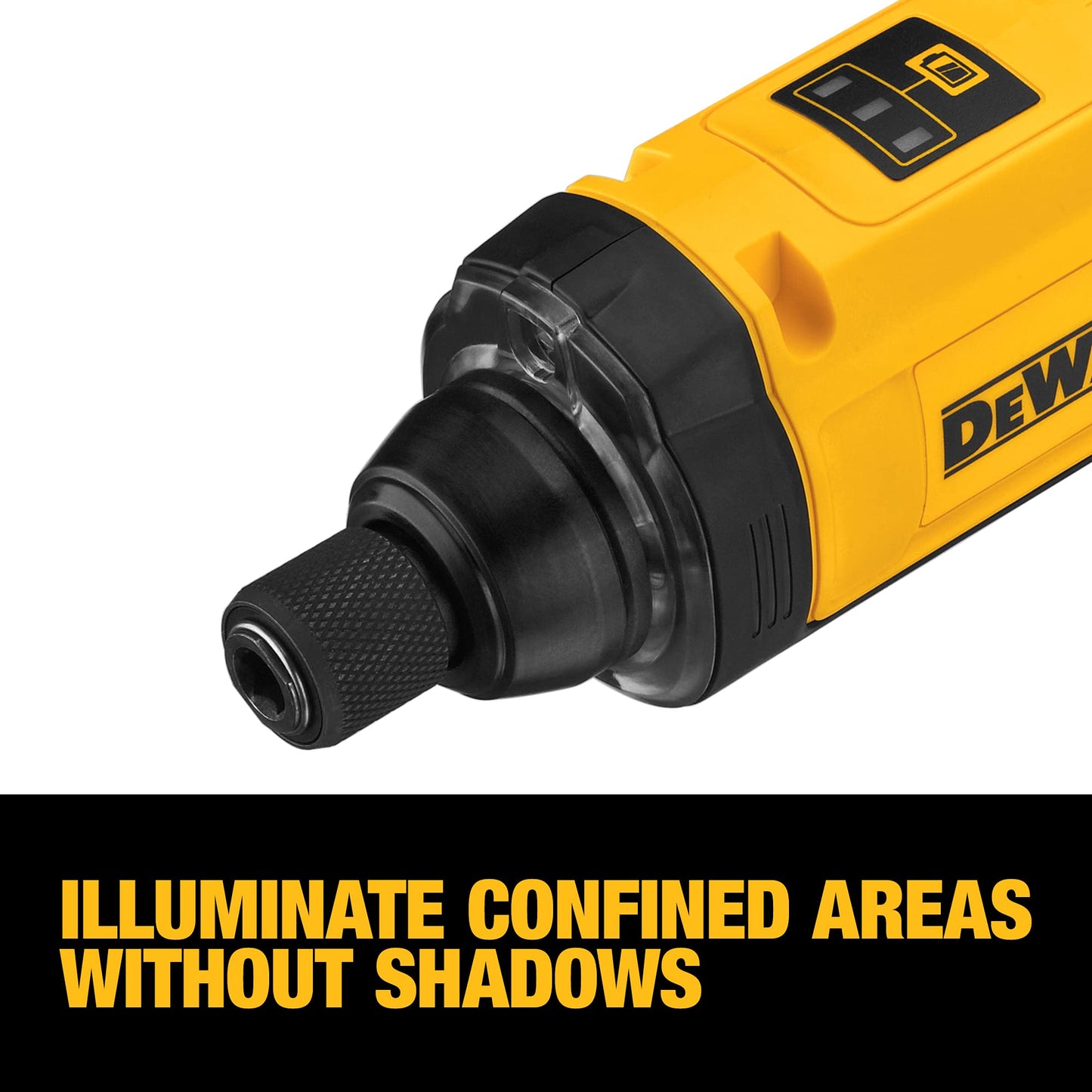 DEWALT 8V MAX Cordless Screwdriver, Gyroscopic, Rechargeable, Battery and Charger Included (DCF682N1)