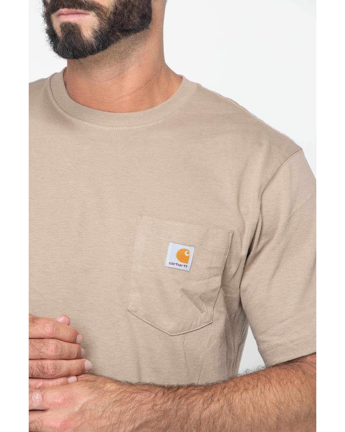 Carhartt Men's Loose Fit Heavyweight Short-Sleeve Pocket T-Shirt (Also Available in Big, Desert, 3X-Large Tall