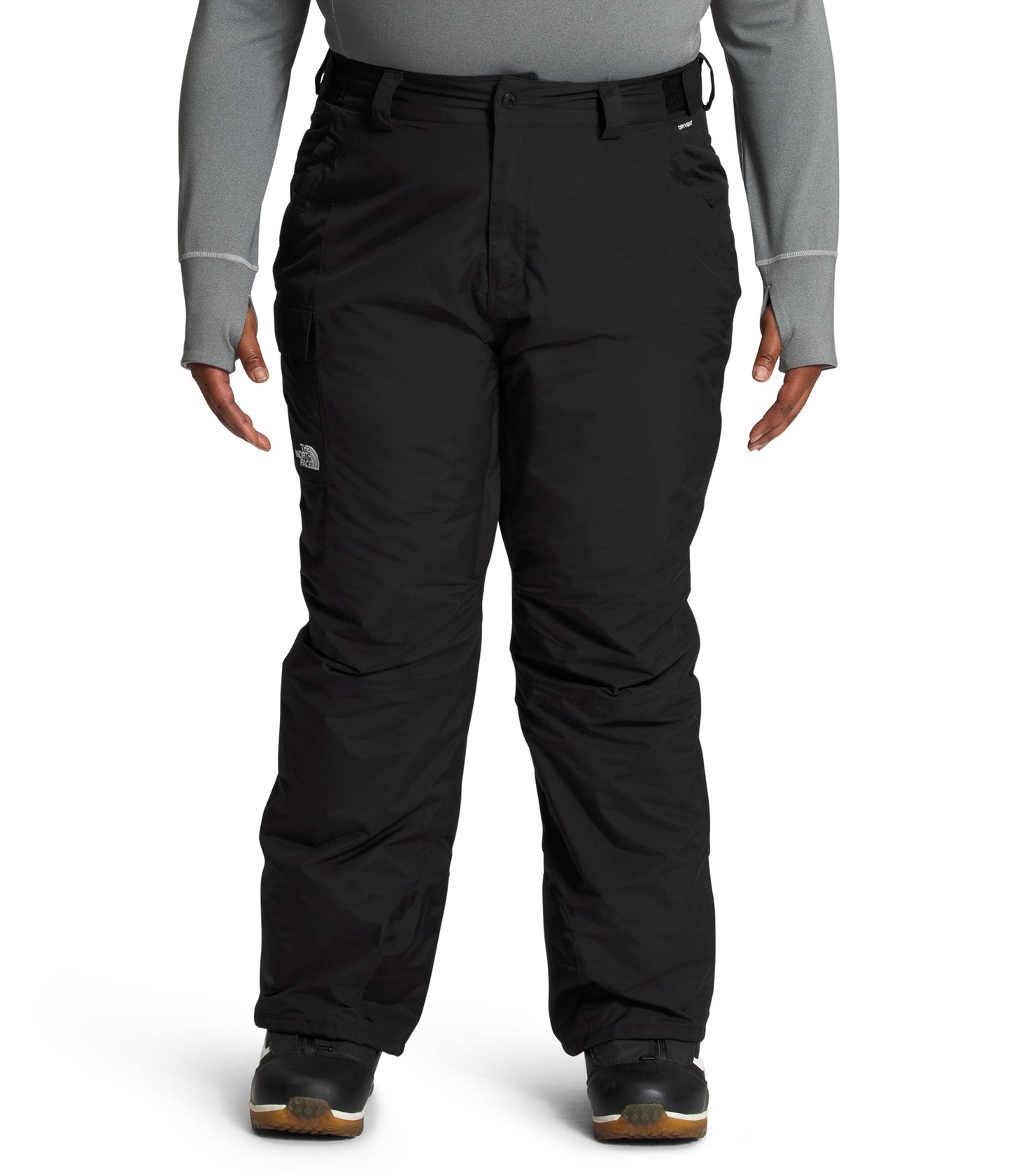 THE NORTH FACE Women's Freedom Insulated Pant (Standard and Plus Size), TNF Black, Large Regular