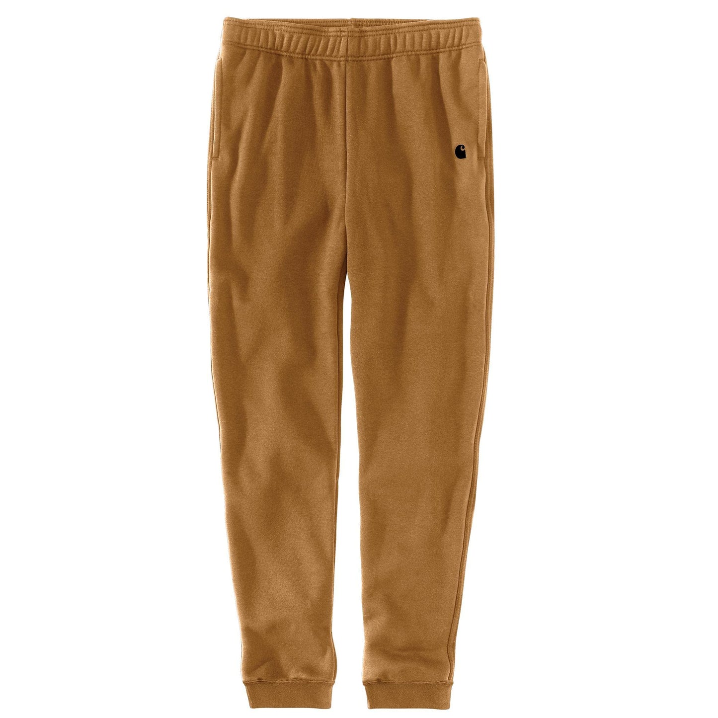 Carhartt Men's Loose Fit Midweight Tapered Sweatpant, Brown, Small