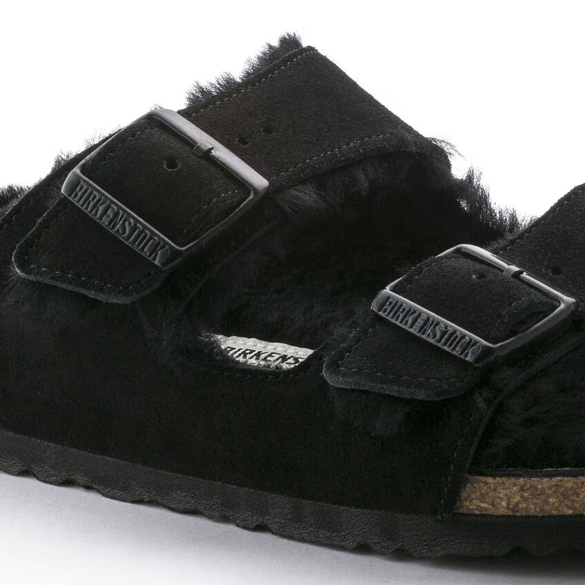 Birkenstock Arizona Shearling ( Black )