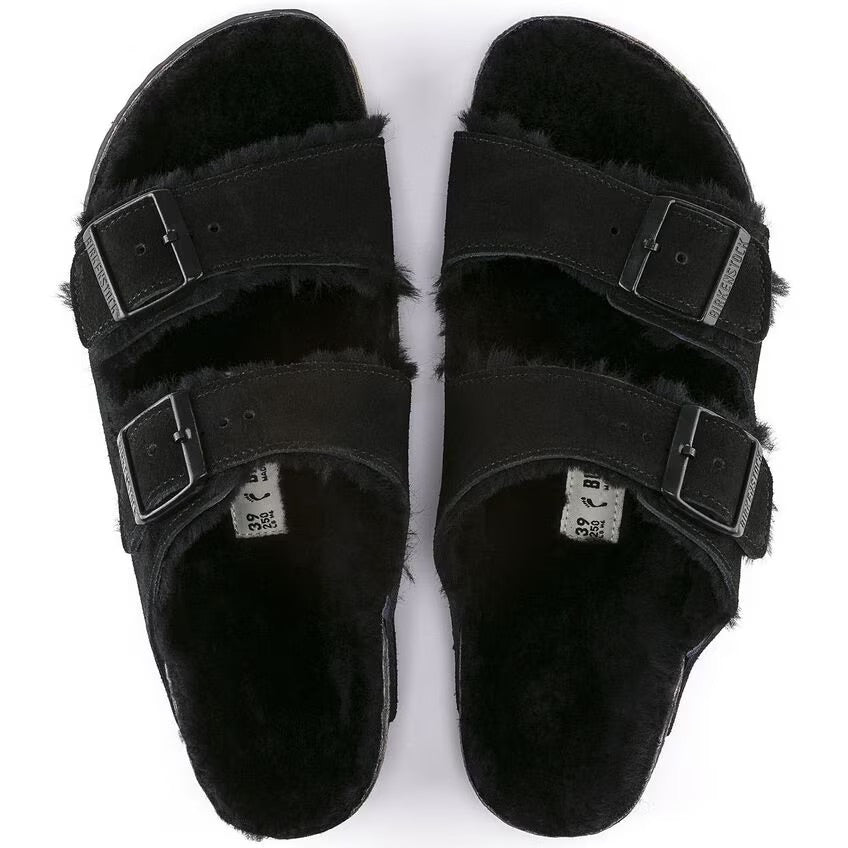 Birkenstock Arizona Shearling ( Black )